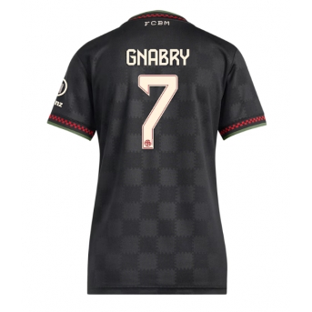 Bayern Munich Serge Gnabry #7 Maglia Gara Terza Repliche 2025-26 Donna Maniche Corte
